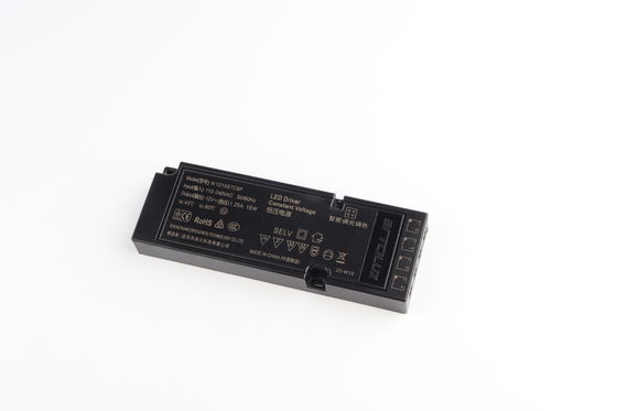 ETSC 15W-12V Zamanlama ve CCT ayarlama için ultra ince sabit gerilimli LED sürücüsü